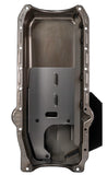 Moroso 86-Up Chevrolet Small Block (w/1 Pc Rear Main Seal) Wet Sump 7qt 7.5in Steel Oil Pan - Black