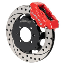Load image into Gallery viewer, Wilwood Forged Dynalite Front Hat Kit 11.75in SRP Drilled/Slotted Rotor Red Caliper 90-05 Miata