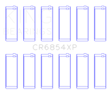 King Engine Bearings BMW S50B30 (Size .026) Connecting Rod Bearings (Set of 6)