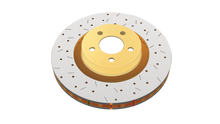 Load image into Gallery viewer, DBA 8/93-94 Nissan Skyline R32 GT-R/95-7/98 R33 &amp; R34 GT-R Rear Drilled &amp; Slotted 4000 Series Rotors
