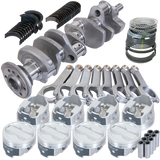 Eagle Chevy LT1 350 1Pc 3.750in Crank 5.700in H-Beam -18cc 4.030in Pistons Rotating Assembly