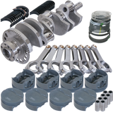 Eagle Chevy LS3 4.000in Crank 58 Tth Reluctor 6.125in H-Beam -14cc 4.065in Pistons Rotating Assembly