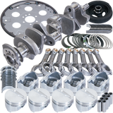 Eagle Chevy 350 3.750in Crank 5.700in I-Beam Rods -7cc Flat Top 4.060in Pistons Balanced Assembly