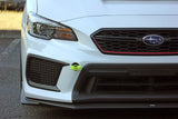 PERRIN 18-21 Subaru WRX & STI / 13-25 BRZ / 17-20 Toyota 86 Tow Hook Kit (Front) - Neon Yellow