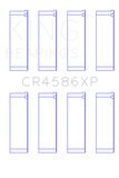 King Engine Bearings Mitsubishi 4B11T EVO X 2007+ (Size STD) Performance Rod Bearing Set