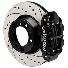 Load image into Gallery viewer, Wilwood 99-12 Porsche 911 (996/997) Superlite 4R Rear Brake Kit Drilled 14.00in Rotor w/Lines - Blk