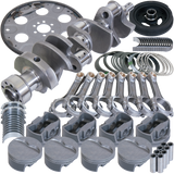 Eagle Chevy 350 3.750in Crank 5.700in I-Beam Rods -5cc Flat Top 4.060in Pistons Balanced Assembly