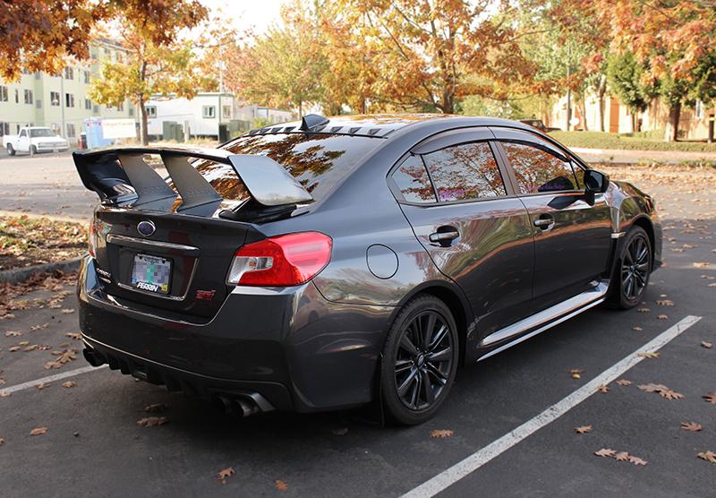 PERRIN 15-21 Subaru STI Wing Stabilizer - Black