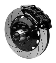 Load image into Gallery viewer, Wilwood 88-98 GMC C1500 Forged Narrow Superlite 6R Big Brake Front Brake Kit (Hub) - Black Powder
