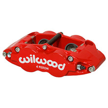 Load image into Gallery viewer, Wilwood Caliper Forged Narrow Superlite FNSL4R-DS Dust Seal 1.25/1.25 1.10in Rotor Width - Red