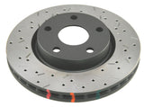 DBA 2020 Chevrolet Corvette C8 Z51 Rear Crossdrilled/Dimpled 4000 XD Series Rotor