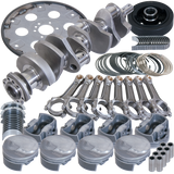 Eagle Chevy 454 4.250in Crank 6.385in I-Beam Rod 18cc 4.350in Pistons 168 Tooth FP Balanced Assembly
