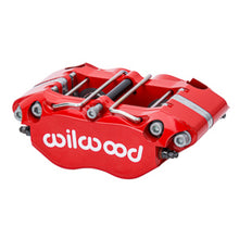 Load image into Gallery viewer, Wilwood Narrow Dynapro 4.75in Mount 1.12/1.12in Pistons .950in Disc - Red Caliper