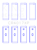 King Engine Bearings Opel 1.6L/1.8L/2.0L/2.4L (Size .026) Connecting Rod Bearings (Set of 4)