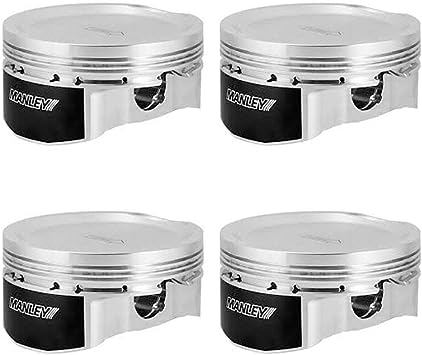 Manley 98+ Subaru WRX (EJ205) 75mm STD Stroke 92.5mm +0.5mm Bore 8.5:1 Dish Piston Set with Rings