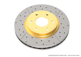 DBA 88-95 Alfa Romeo Spider Front Drilled & Slotted Street Series Rotor