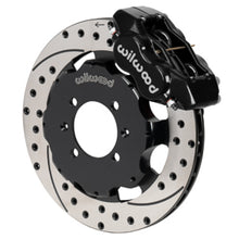 Load image into Gallery viewer, Wilwood Forged Dynalite Front Hat Kit 11.75in SRP Drilled/Slotted Rotor Black Caliper 16+ Miata
