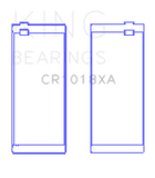King Engine Bearings 97-07 Ford 2.5L/2.9L/3.0L (Size STD) Rod Bearing Set