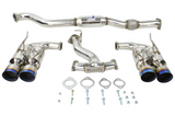 Invidia 08-14 Subaru WRX Hatchback Gemini Single Layer Titanium Tip Cat-back Exhaust