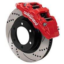 Load image into Gallery viewer, Wilwood 21-24 Ford Bronco Aerolite 6R Kit 6 x 5.50in Hub - 13.38in  Drilled &amp; Slotted Rotor - Red