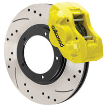 Load image into Gallery viewer, Wilwood 84-89 Porsche 911 D45 11.10in. Front Brake Kit w/ Flex Lines - Drilled Rotors (Yellow)