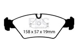 EBC 87-91 BMW M3 E30 Bluestuff Front Brake Pads
