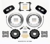 Wilwood AERO6 Front Hat Kit 14.00 15-23 Mustang w/Lines