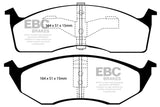 EBC 95-97 Chrysler Concorde 3.3 Yellowstuff Front Brake Pads