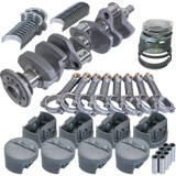 Eagle Chevy 350 3.750in Crank 5.700in I-Beam Rods -5cc Flat Top 4.040in Pistons Rotating Assembly