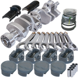 Eagle Chevy LT1 350 1Pc 3.750in Crank 6.000in H-Beam -16cc Inv Dome 4.030in Piston Rotating Assembly