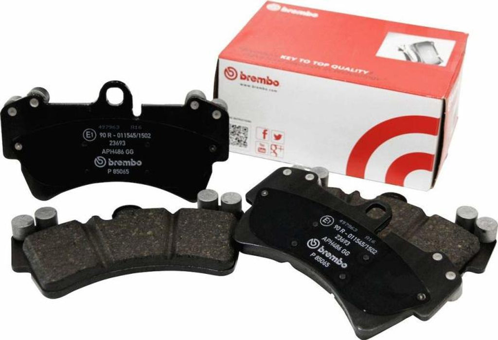 Brembo 86-94 Nissan D21/98-04 Frontier/87-95 Pathfinder Front Premium NAO Ceramic OE Equivalent Pad