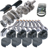 Eagle Ford 289/302 3.400in Crank 5.400in I-Beam Rods -6cc Flat Top 4.125in Pistons Rotating Assembly