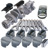 Eagle Chevy LT1 350 1Pc 3.480in Crank 5.700in H-Beam -5cc Flat Top 4.030in Pistons Rotating Assembly