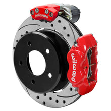Load image into Gallery viewer, Wilwood 88-98 GM C1500 Rear Electronic Parking Brake Kit Red 12.19in SRP Rotor 3.25in Offset
