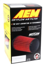 Load image into Gallery viewer, AEM 2.75 inch Dryflow Air Filter with 9 inch Element