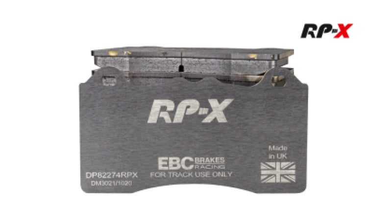 EBC Racing 2021+ BMW M3/M4 (G80/G82/G83) / 2023+ BMW M2 (G97) RP-X Brake Pads