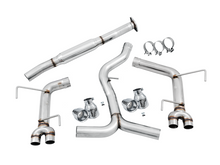 Load image into Gallery viewer, AWE Tuning Subaru WRX/STI VA/GV Sedan Track Edition Exhaust - Chrome Silver Tips (102mm)