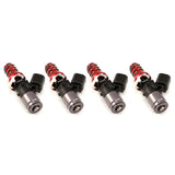 Injector Dynamics ID1050X Injectors WRX-16B Bottom Adaptors 11mm (Red) Adaptors (Set of 4)