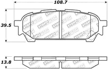 Load image into Gallery viewer, StopTech Street Touring 03-05 WRX Rear Brake Pads