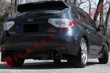 Load image into Gallery viewer, Rally Armor 08-11 Subaru STI (Hatch Only) / 11-14 WRX (Hatch Only) Black UR Mud Flap w/ Red Logo