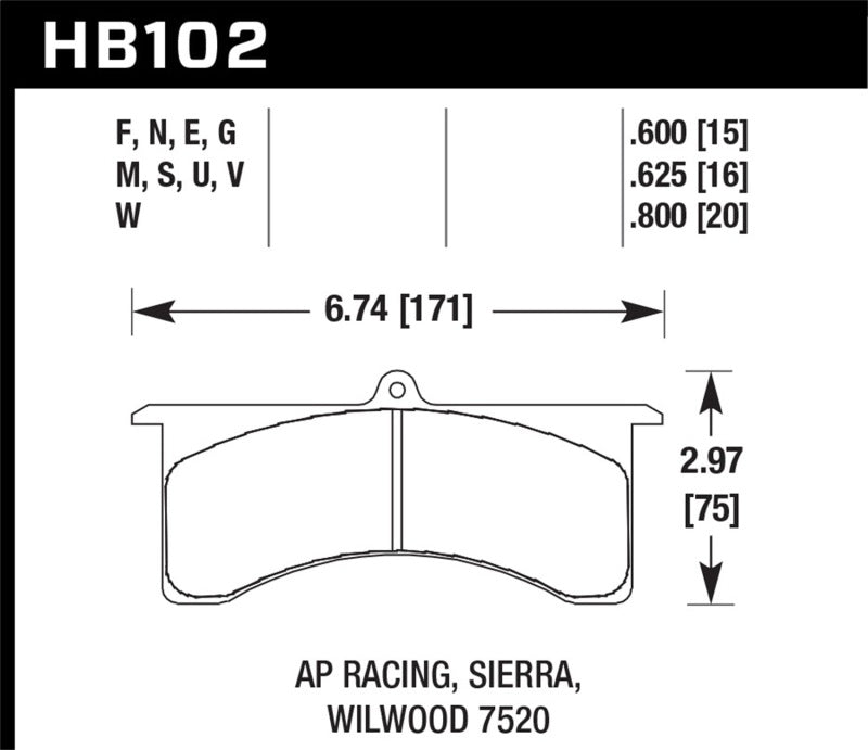 Hawk HPS Street Brake Pads