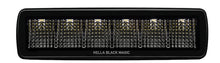 Load image into Gallery viewer, Hella Universal Black Magic 6 L.E.D. Mini Light Bar - Flood Beam