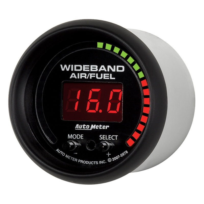 Autometer ES Digital 52mm Wideband Air/Fuel Kit