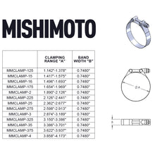 Load image into Gallery viewer, Mishimoto 2.25 Inch Stainless Steel T-Bolt Clamps