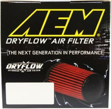 Load image into Gallery viewer, AEM Dryflow 3in. X 5in. Round Tapered Air Filter