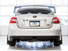 Load image into Gallery viewer, AWE Tuning Subaru STI VA / WRX GV / STI GV Sedan Touring Edition Exhaust - Diamond Black Tip (102mm)