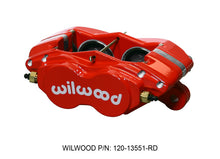 Load image into Gallery viewer, Wilwood Caliper-Forged Dynalite-M-Red 1.75in Pistons 1.00in Disc