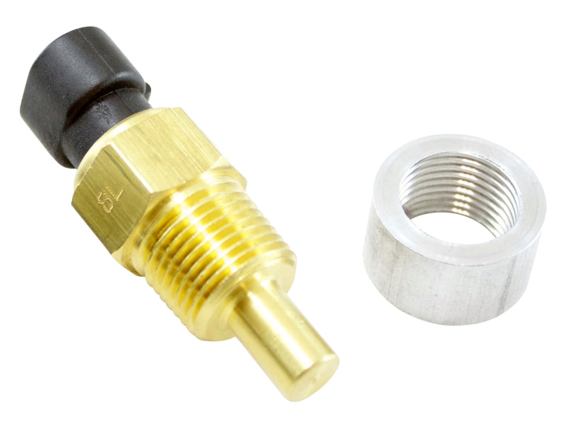 AEM Coolant Temperature Sensor Kit w/3/8 inch Female Weld-In Aluminum Bung