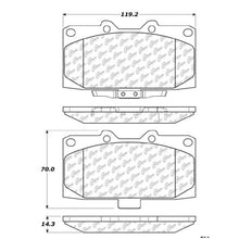 Load image into Gallery viewer, StopTech Street Touring 06-07 Subaru Impreza WRX/WRX STi Front Brake Pads