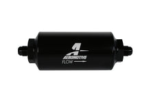 Load image into Gallery viewer, Aeromotive In-Line Filter - (AN-6 Male) 10 Micron Fabric Element Bright Dip Black Finish